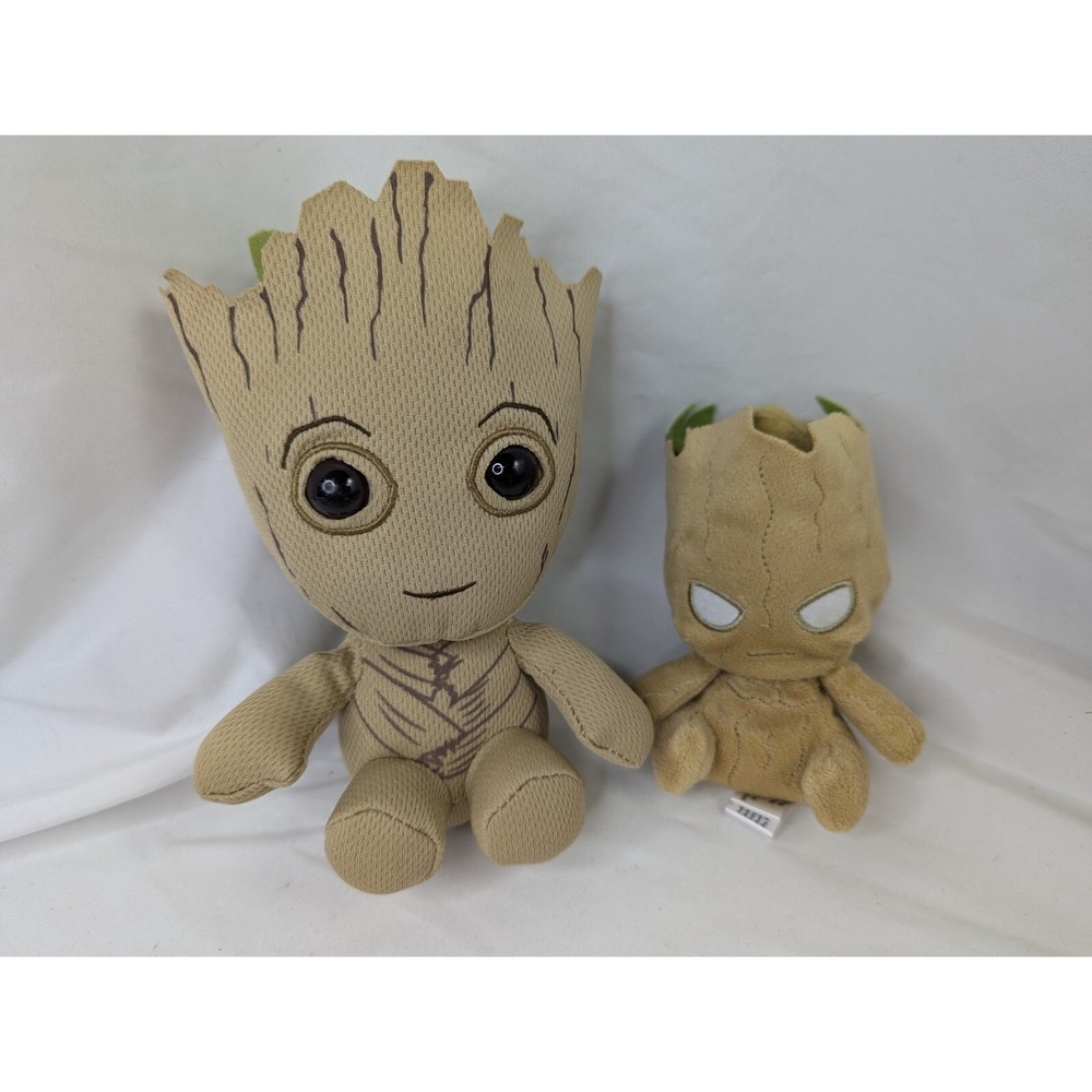 Ty Funko Marvel Groot Plush 2015 2022 Lot Stuffed Animal Toy